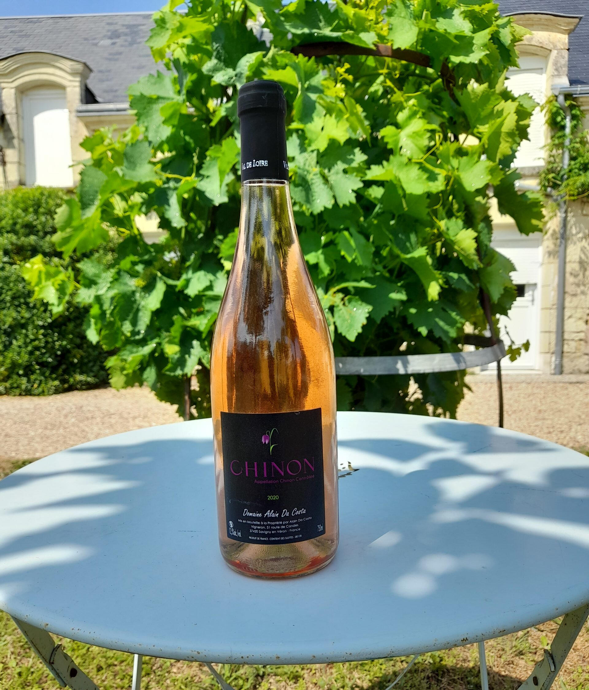 Vin rosé de Chinon Domaine Da Costa