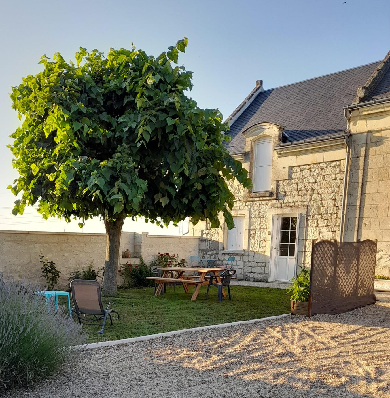 Terrasse du gite